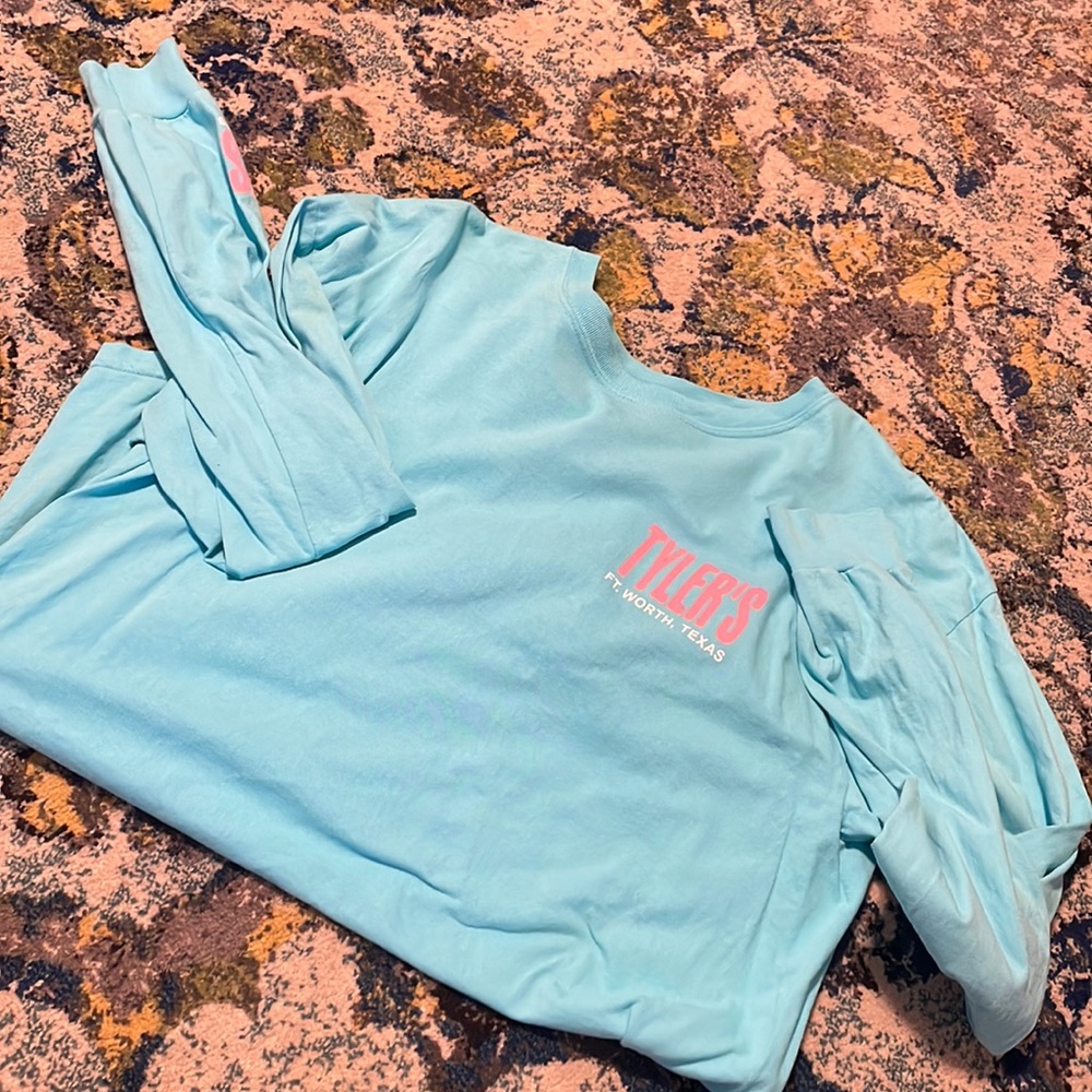 Tyler’s long sleeve graphic shirt